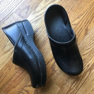 Dansko Black Clogs